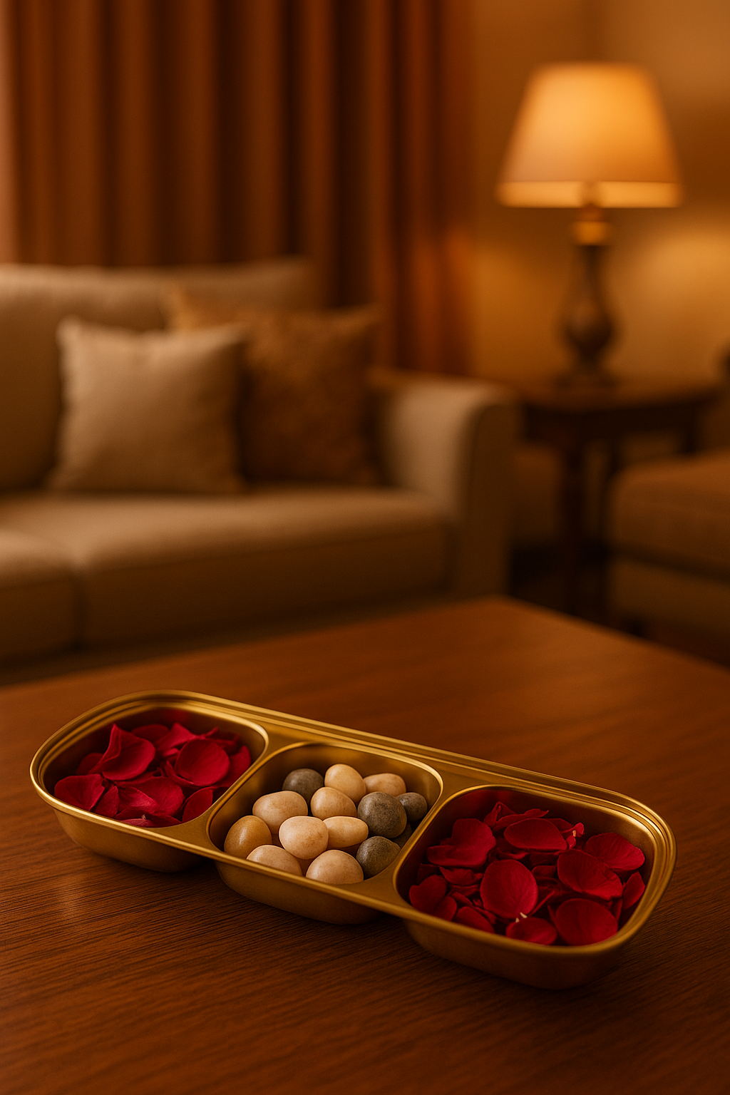 Golden Harmony Dish