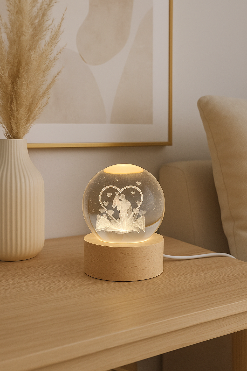 HeartGlow Crystal Light