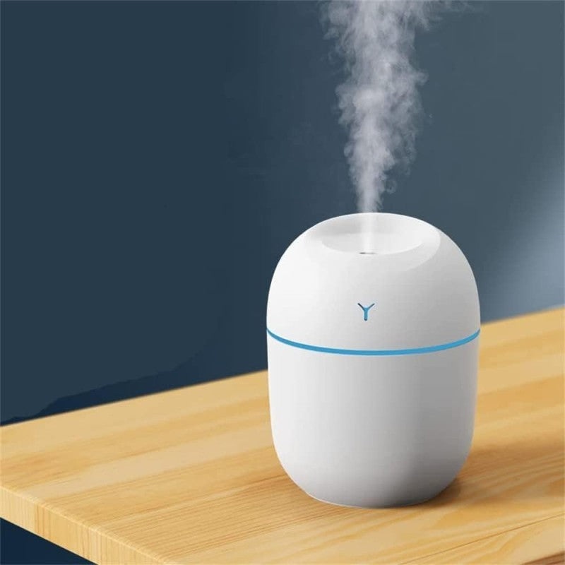 Portable Mini Humidifier.220ml Small Cool Mist Humidifier